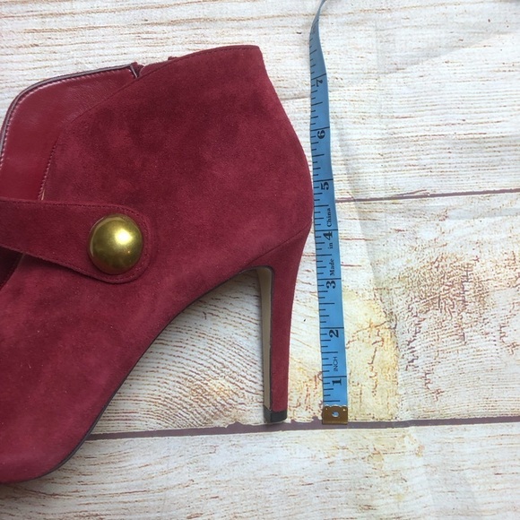 Michael Kors Red Booties - Picture 11 of 11